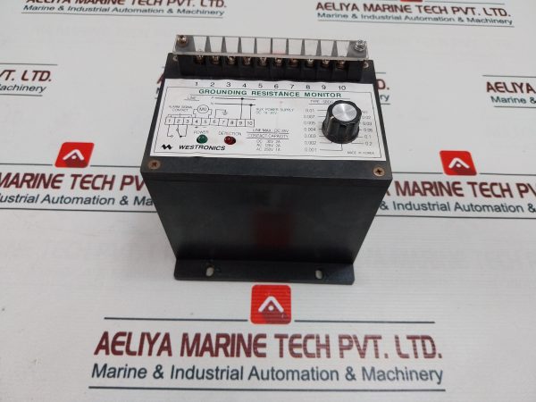 Westronics Sbdg-241 Grounding Resistance Monitor Dc 19-30v