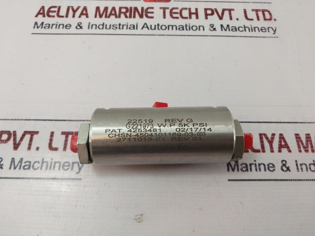 Gilmore Valve 22519 Shuttle Valve Rev G Rev 01 - Image 5