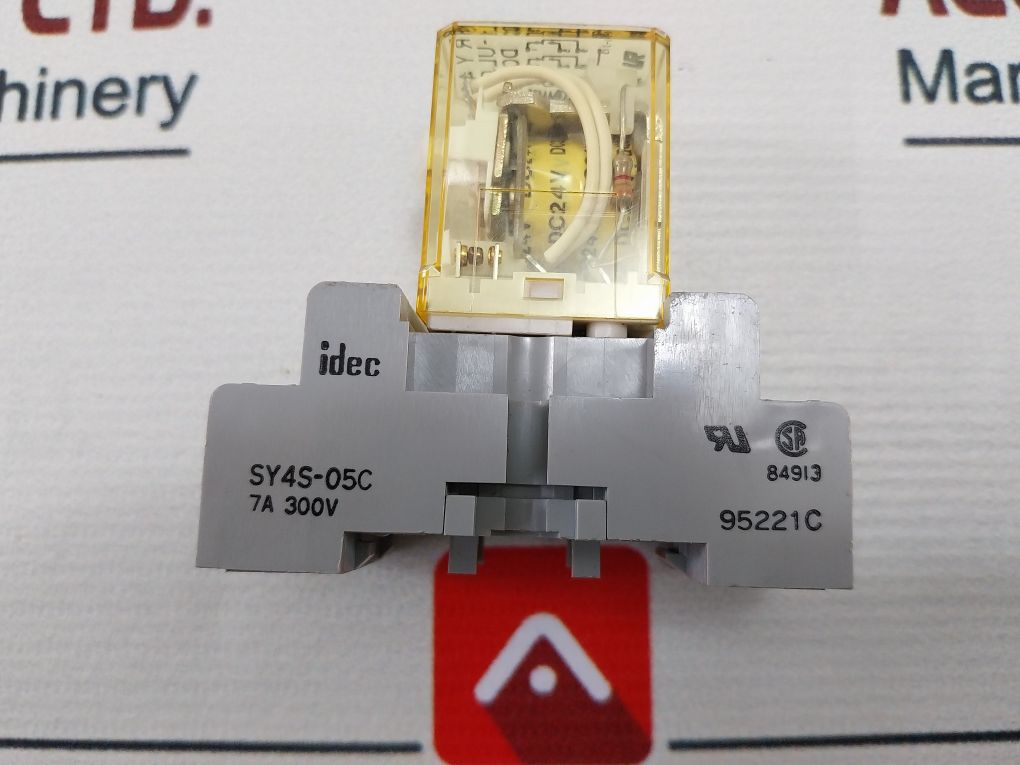 Idec Ry4s-ulc General Purpose Relay With Socket Dc24v - Image 6