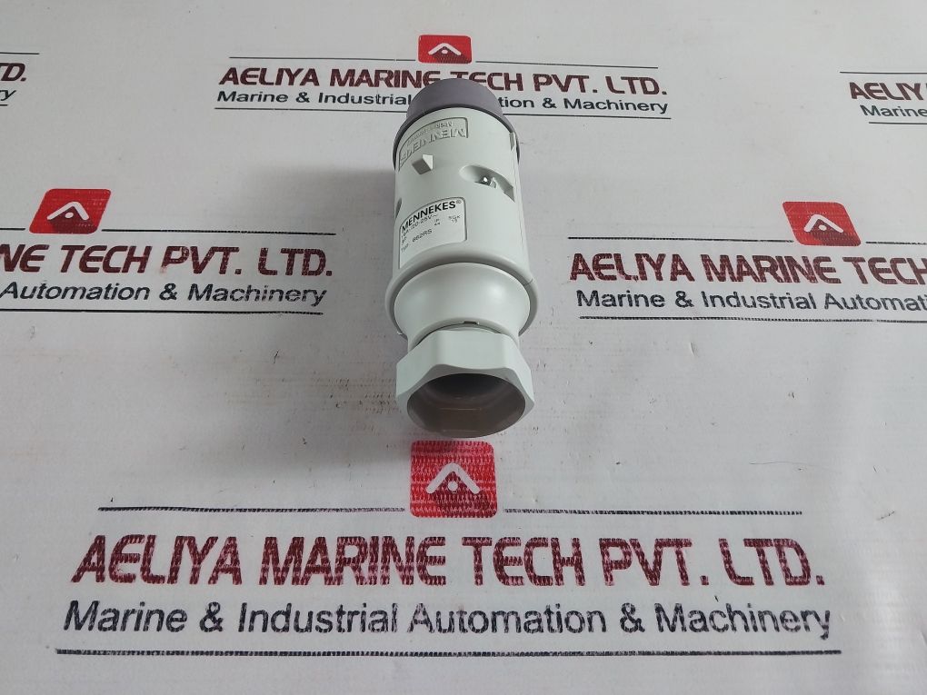 Mennekes 662rs Purple Cable Mount 3p Industrial Power Plug - Image 4