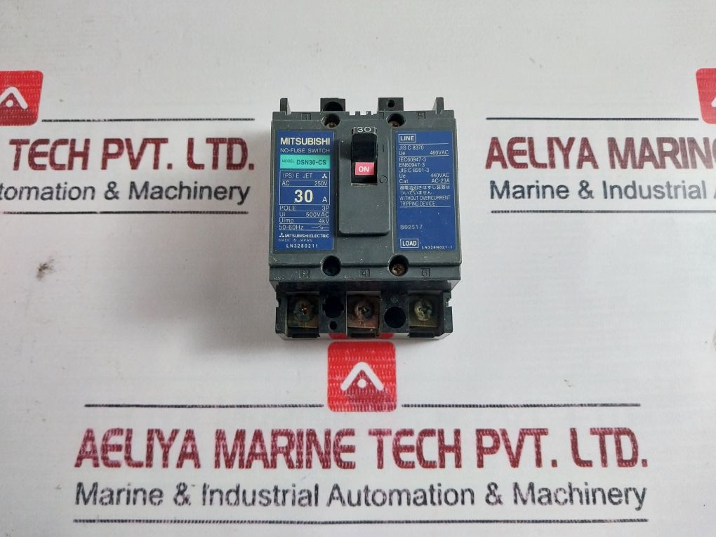 Mitsubishi Electric Dsn30-cs No-fuse Circuit Breaker 30a