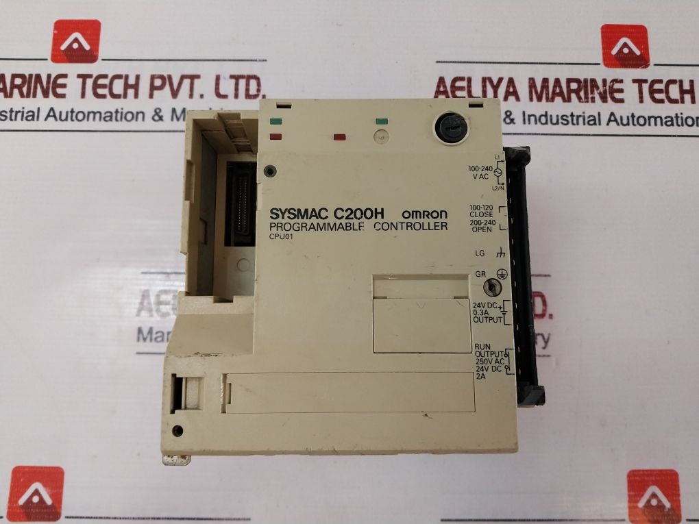 Omron C200h-cpu01 Programmable Controller (Not Working) - Image 4