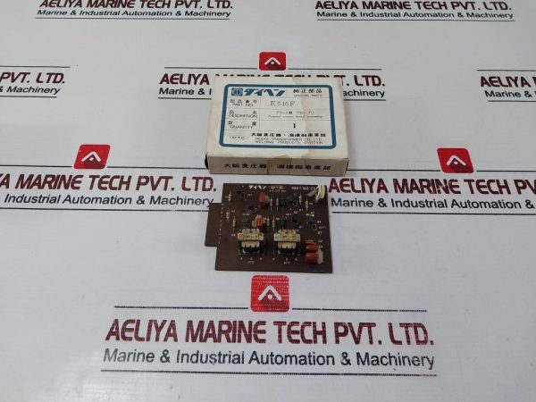 Osaka Transformer E546f Printed Circuit Board Assembly