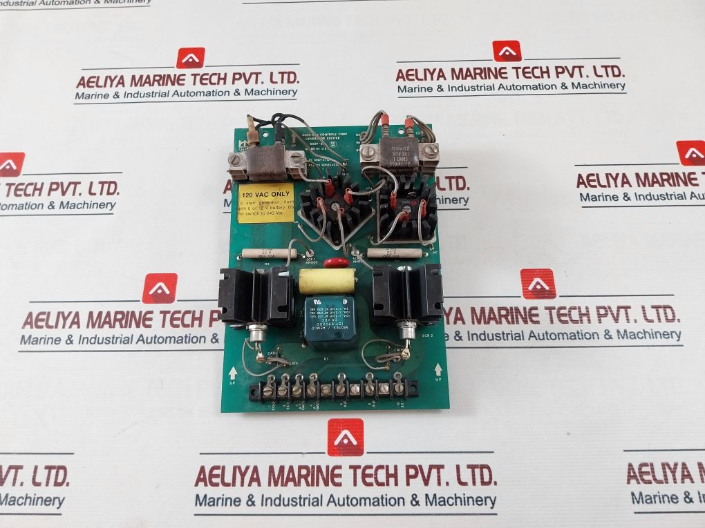 Ross Hill Controls 0509-61 Generator Exciter Pcb Card 120vac