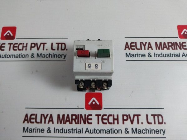 Siemens 3ve1010-2f Motor Protection Switch