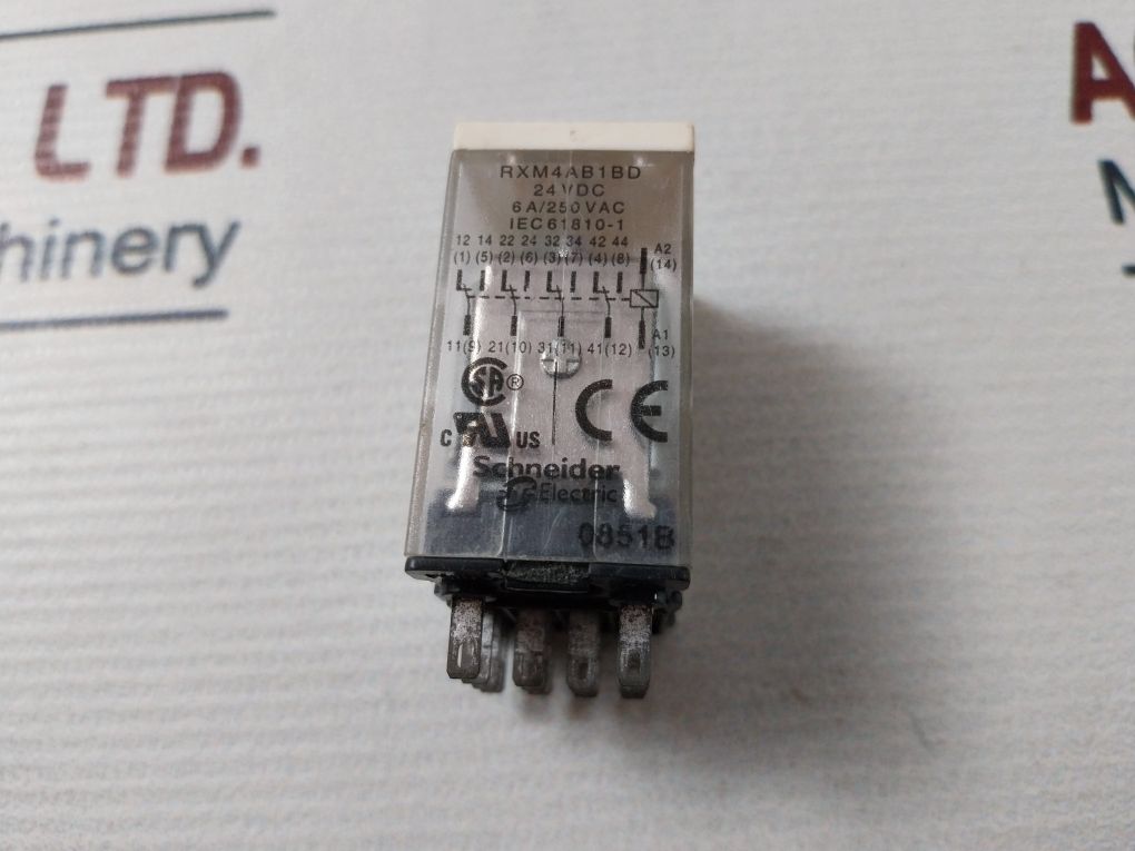 Telemecanique Rxm4ab1bd Relay 250v - Image 7