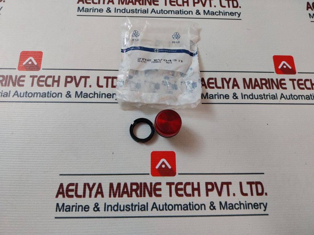Telemecanique Za2bv043 Illuminated Red Pilot Light