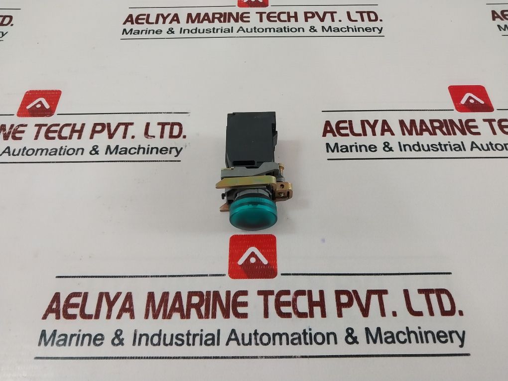 Telemecanique Zb4 Bv3 Pilot Light Green With Zb.-.V3 Contact Block - Image 5