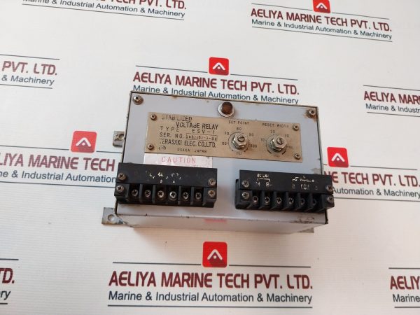 Terasaki Esv-1 Stabilized Voltage Relay