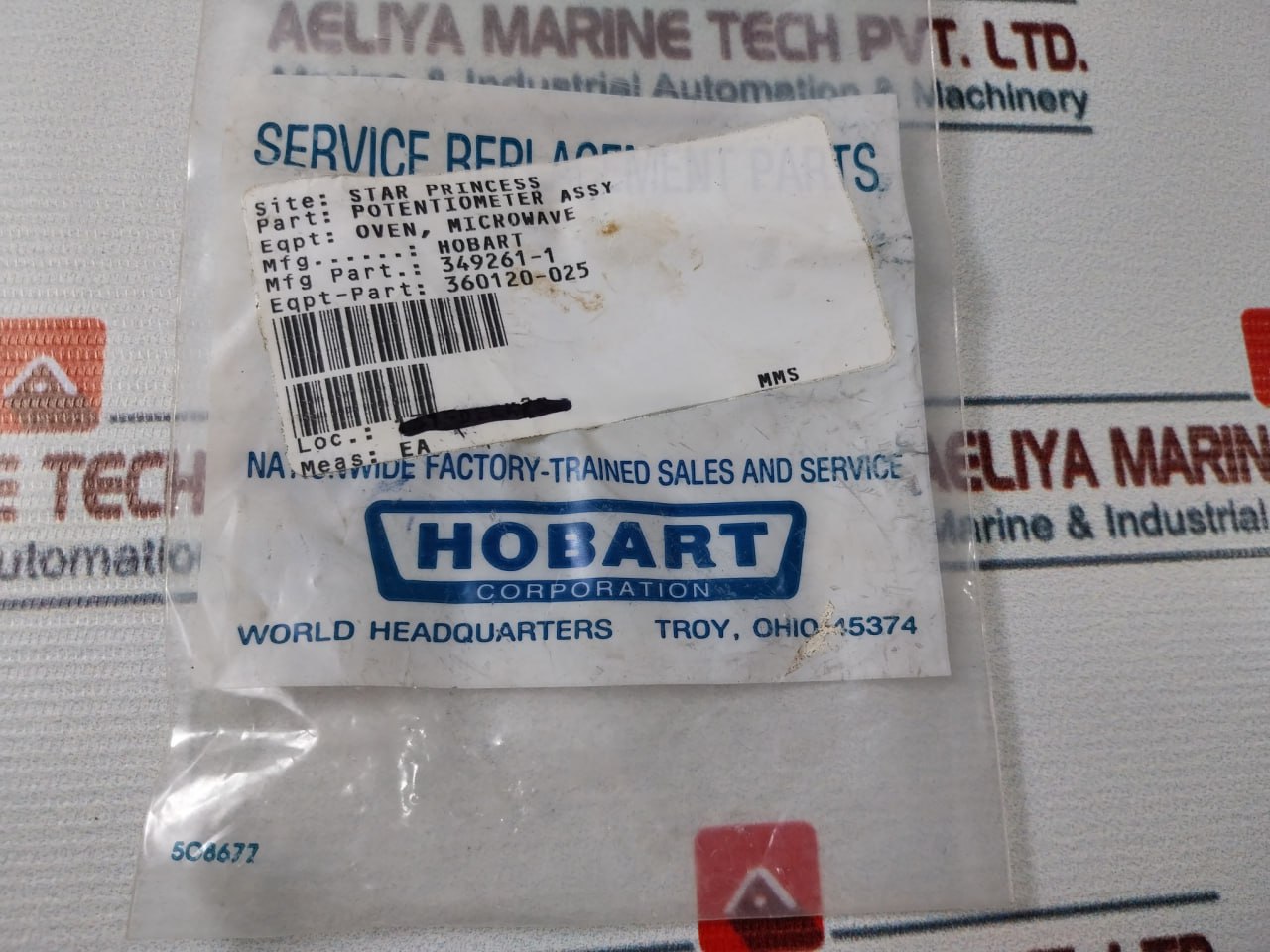 Hobart 950515a02-102 Potentiometer Assy - Image 7