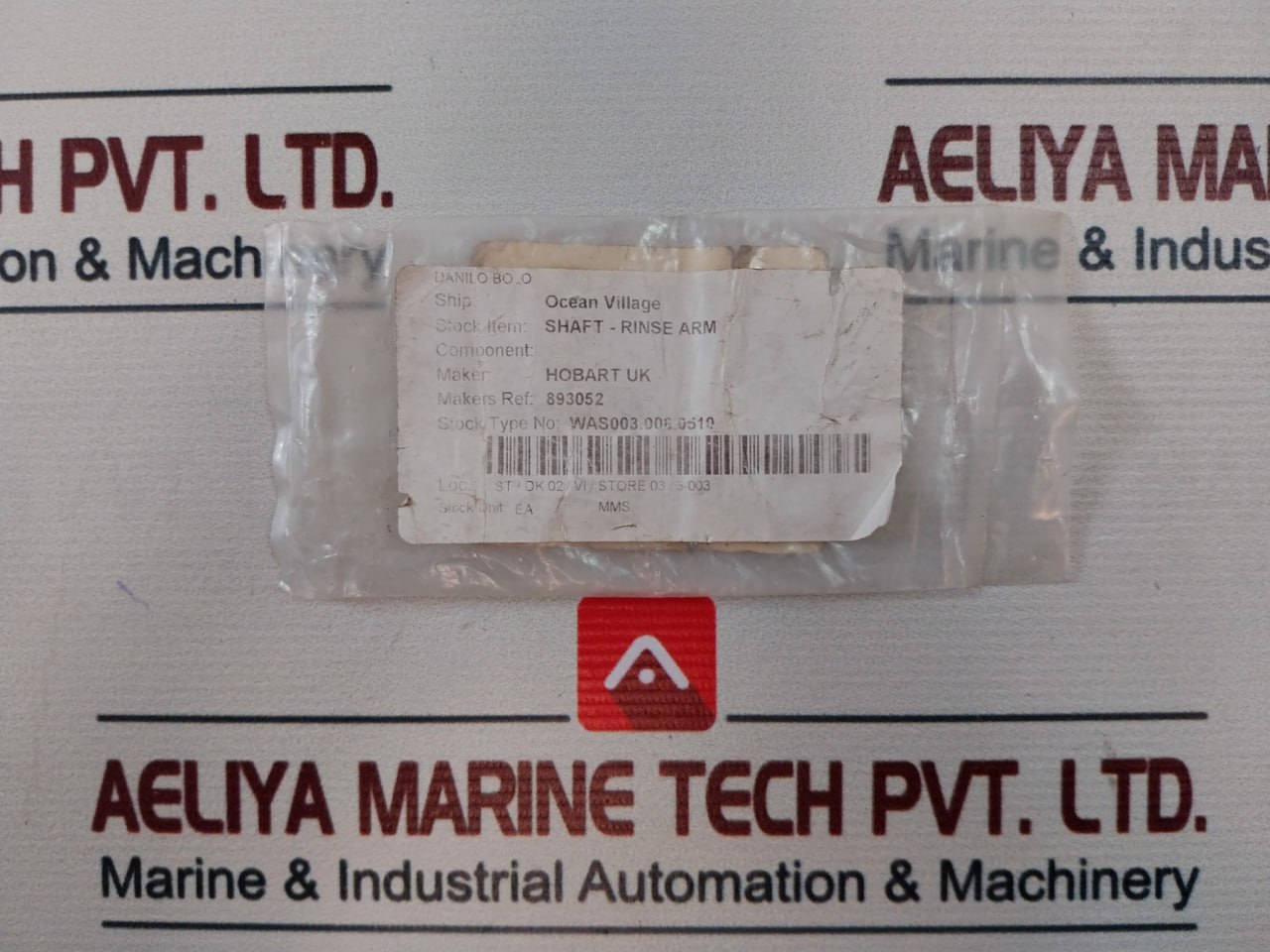 Hobart 00-893052 Shaft Rinse Arm - Image 10