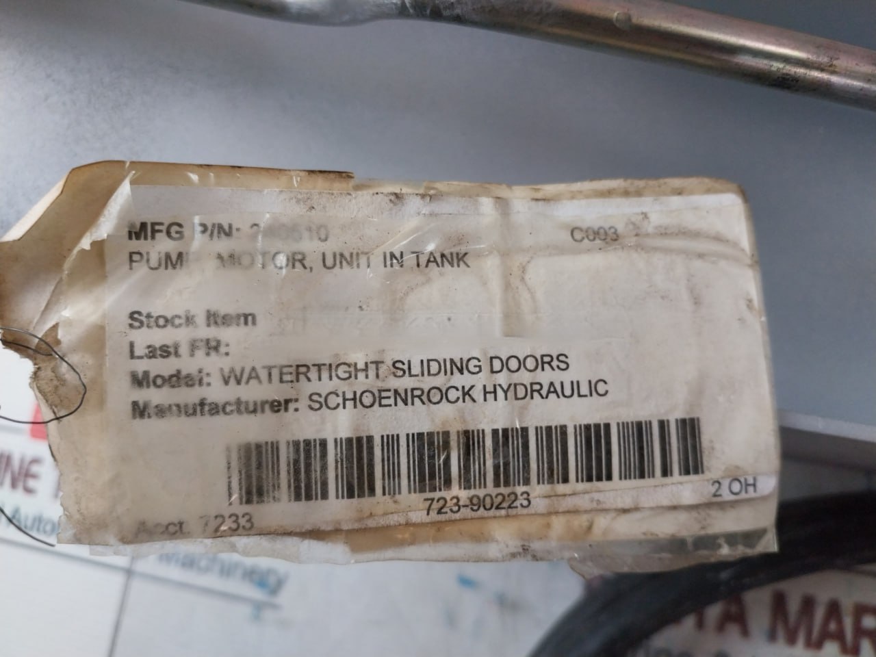 Hydac Gu8041.1 3153913 Pump Motor Unit - Image 7