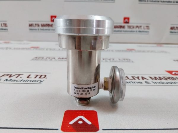 Rk Instruments 0 To 3 L/mn @ 70 Bar Demand Flow Regulator - Image 7
