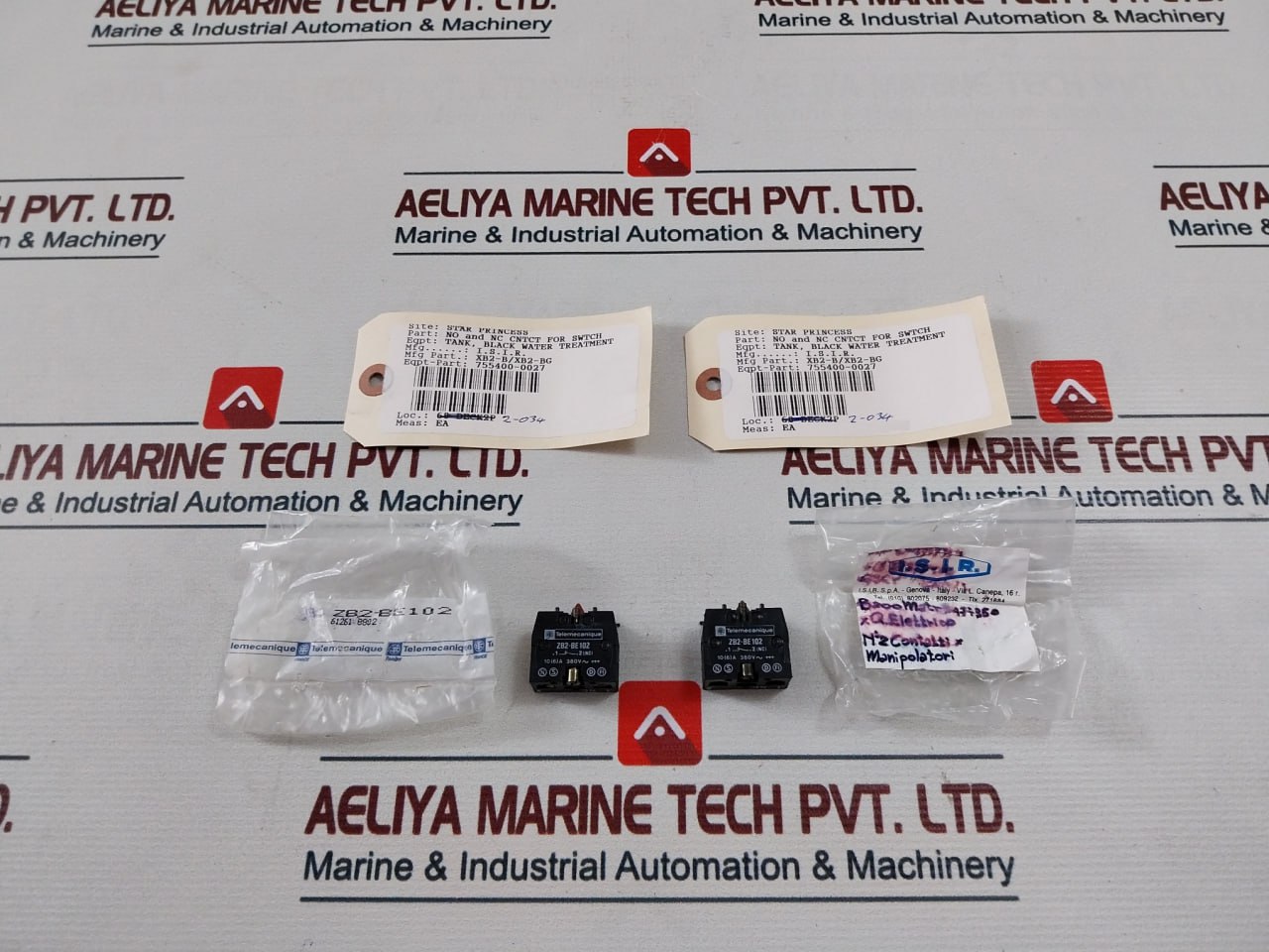 Telemecanique Zb2-Be102 Contact Block - Image 5