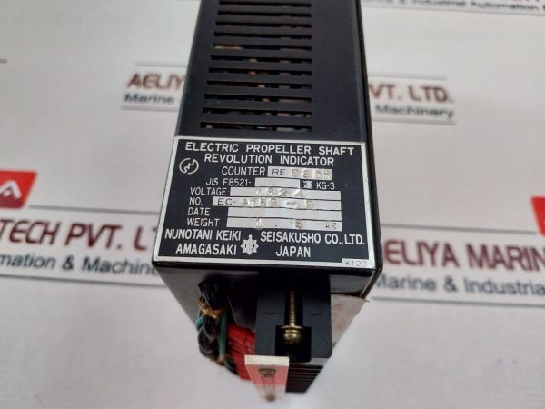Nunotani Keiki Seisakusho Re-S8dr Electric Propeller Shaft Revolution Indicator Counter - Image 7