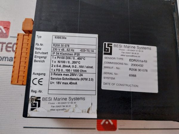 Besi Marine Systems 93be30a Remote Control System - Image 8
