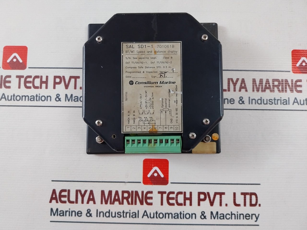 Consilium Marine Sal Sd1-1 Bt/Wt Speed And Distance Display - Image 8