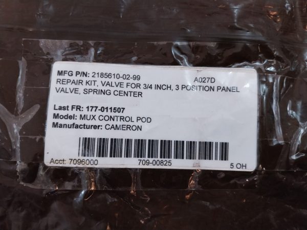 Cameron 2185610-02-99 Repair Kit - Image 10