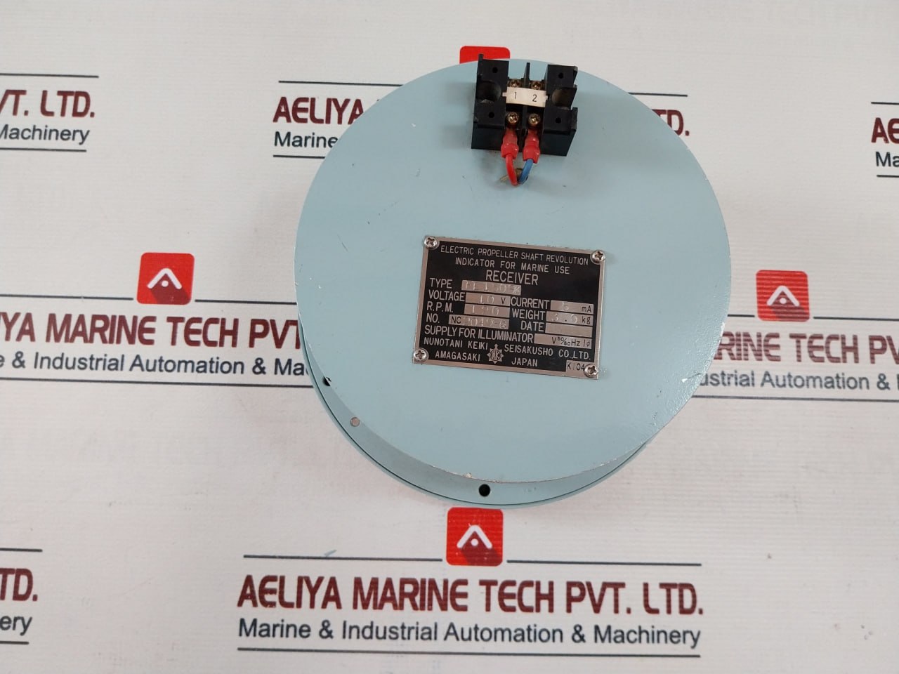 Nunotani Keiki Fe150sk Electric Propeller Shaft Revolution Indicator - Image 6
