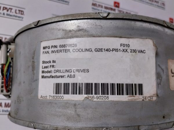 Abb 68870526 Cooling Inverter Fan - Image 8