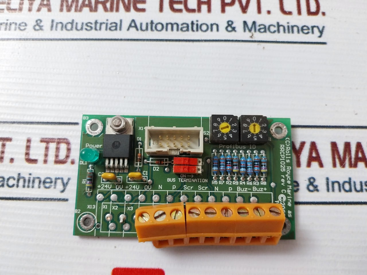 Rolls Royce Marine Rrcp1025 Pcb Card - Image 7