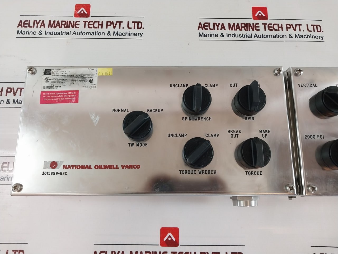 Stahl Nov-national Oilwell 8125/5000-2 Explosion Protected Metallic Control Stations Ip66 - Image 13