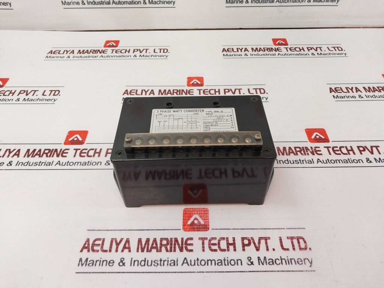 Toyo Keiki Erm-3 3 Phase Watt Converter 380v