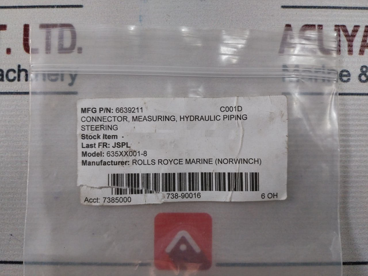 Stauff Rolls Royce Test 20 Connector - Image 7