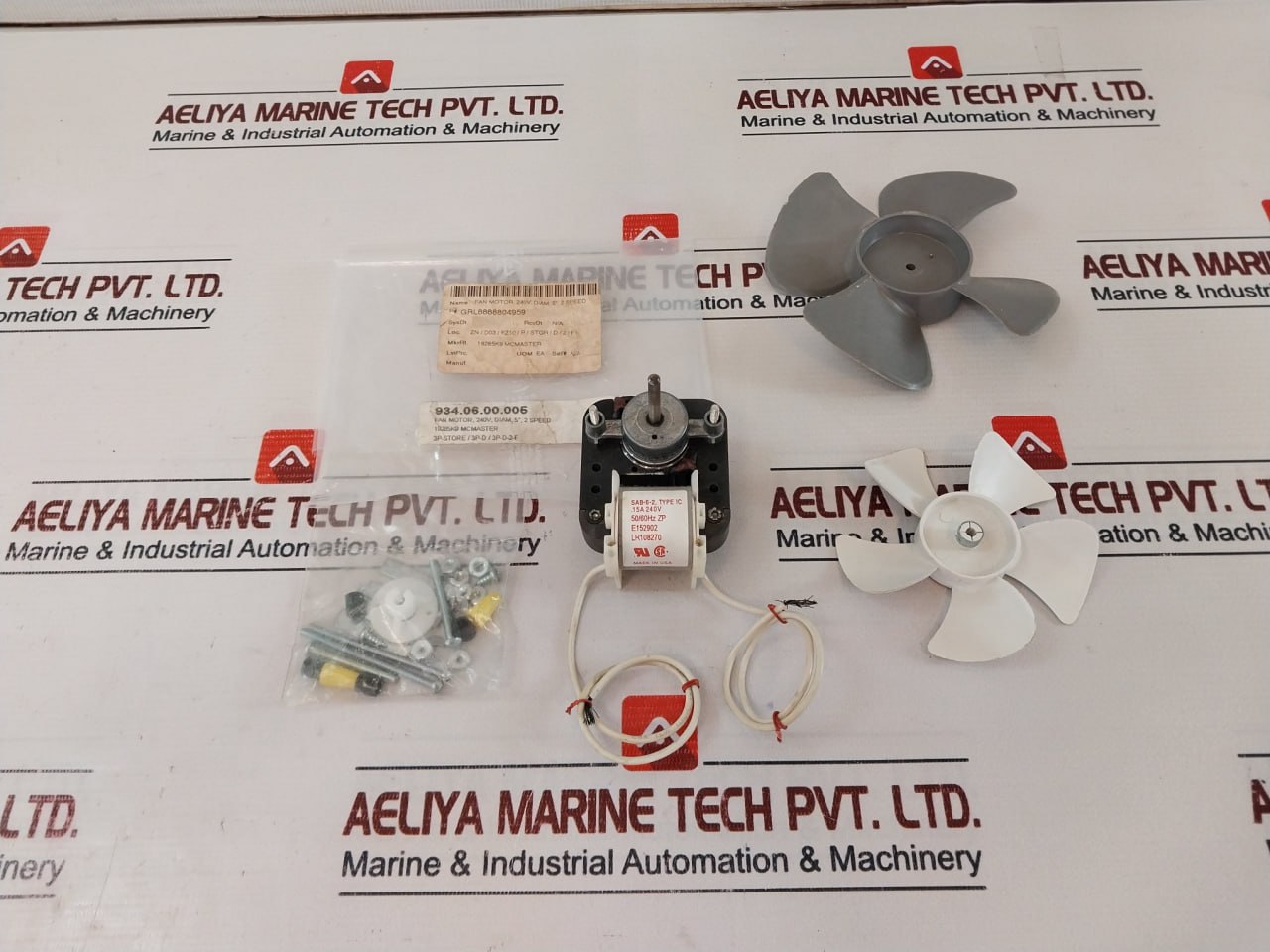 Acme Sab-6-2 Mcmaster Fan Motor
