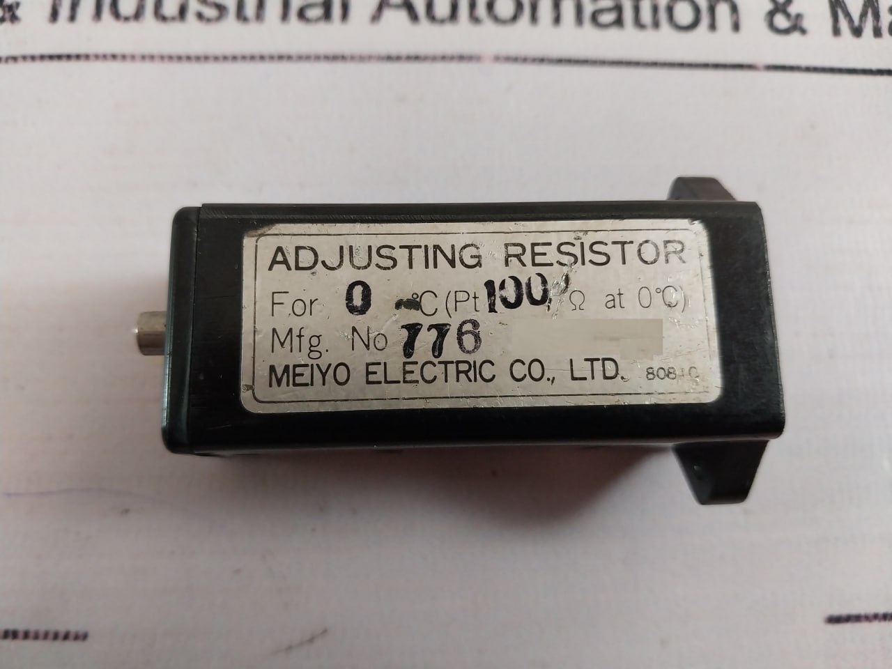 Meiyo Electric 80810 Adjusting Resistor - Image 8
