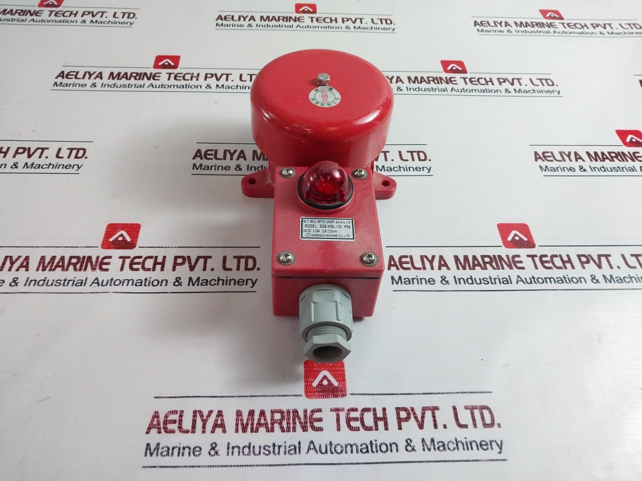 Shengan Marine Sge-wbl-120 Bell With Lamp Ip56
