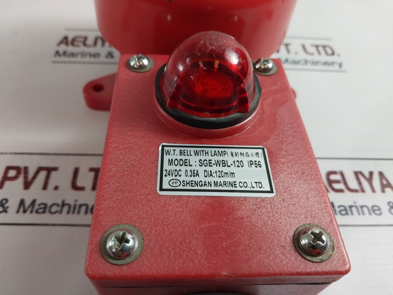 Shengan Marine Sge-wbl-120 Bell With Lamp Ip56 - Image 6