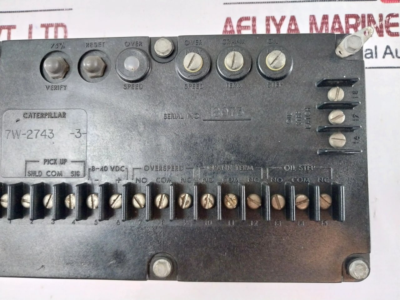 Caterpillar 7w-2743-3 Control Unit 8-40 Vdc - Image 9