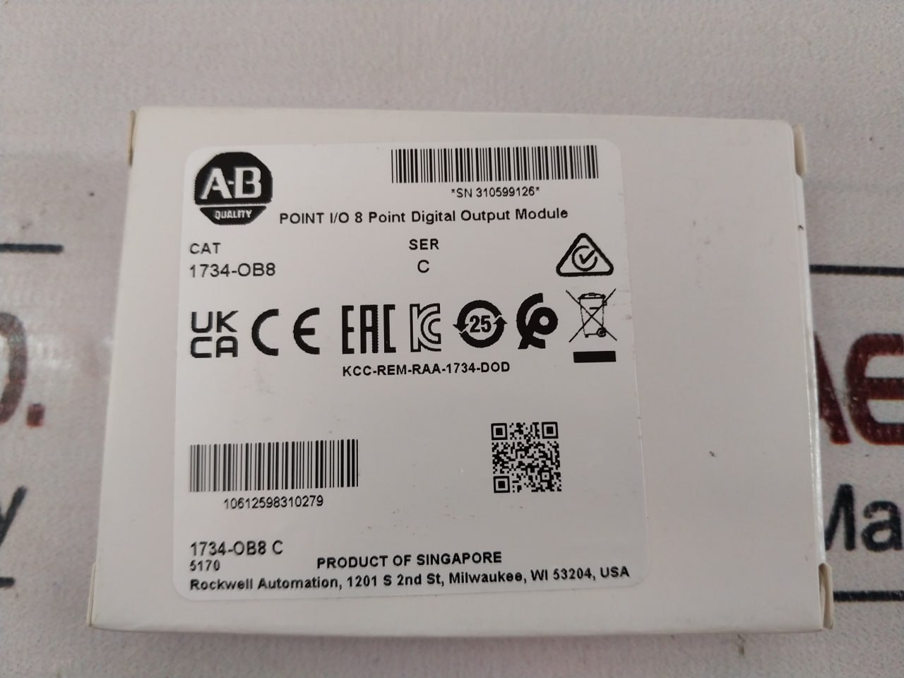 Allen-bradley 1734-ob8 Point I/o 8 Point Digital Output Module - Image 9