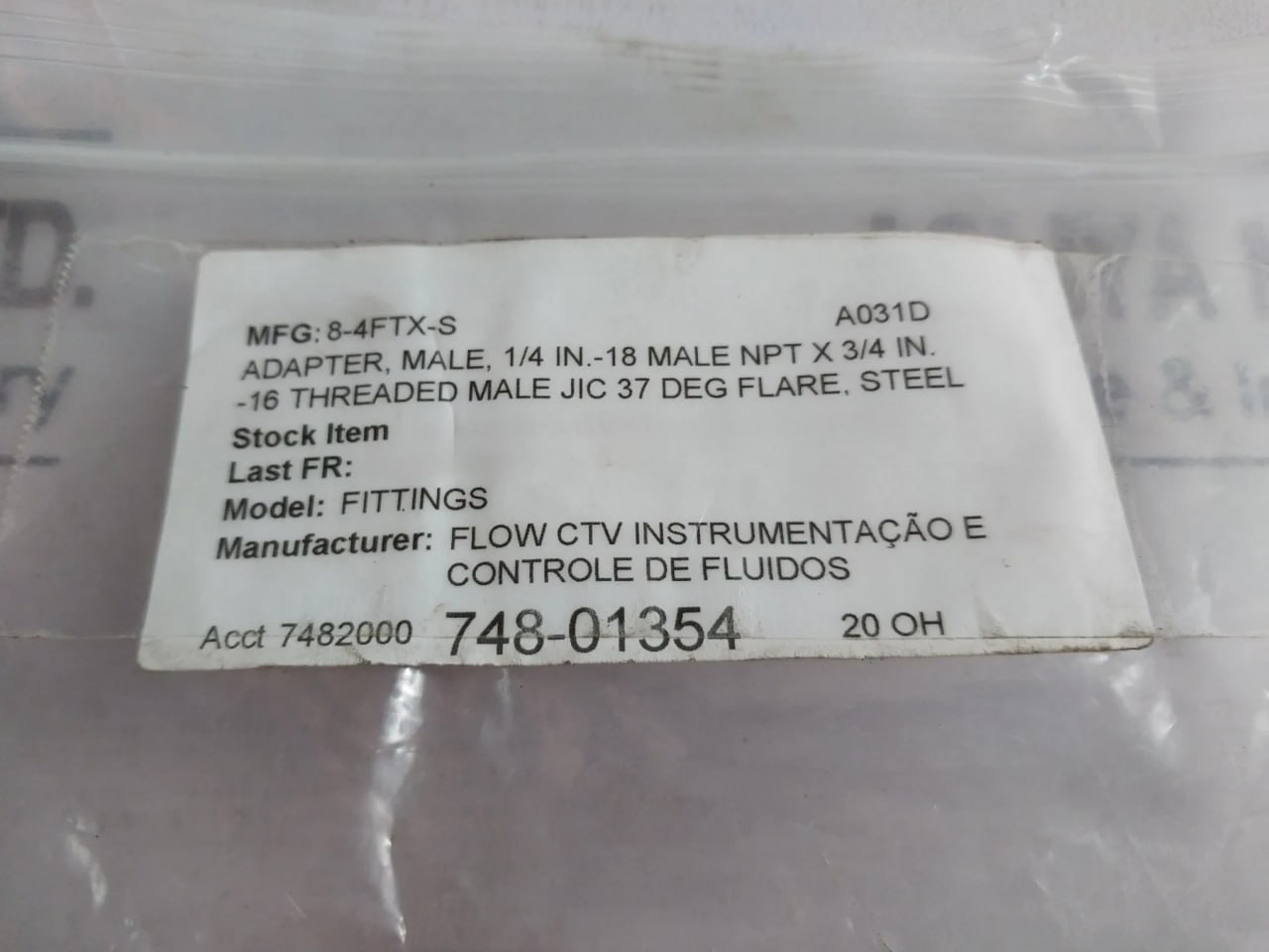 Parker 8-4 Ftx-S Male Adapter - Image 6