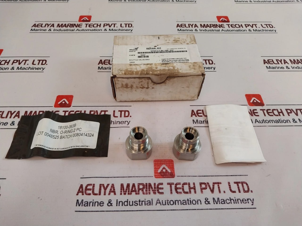 Gilmore 27027-2.3 Rk Shuttle Valve Repair Kit - Image 5