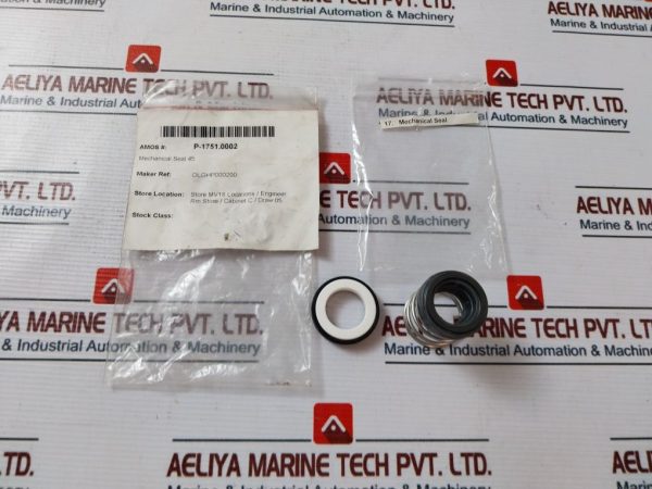 P-1751.0002 Mechanical Seal