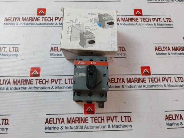 Abb Ot80f3 Switch-disconnector 80a