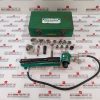 Greenlee 7506 Slug Splitter Centering Konckout Punch Kit With Hydraulic Ram And Pump