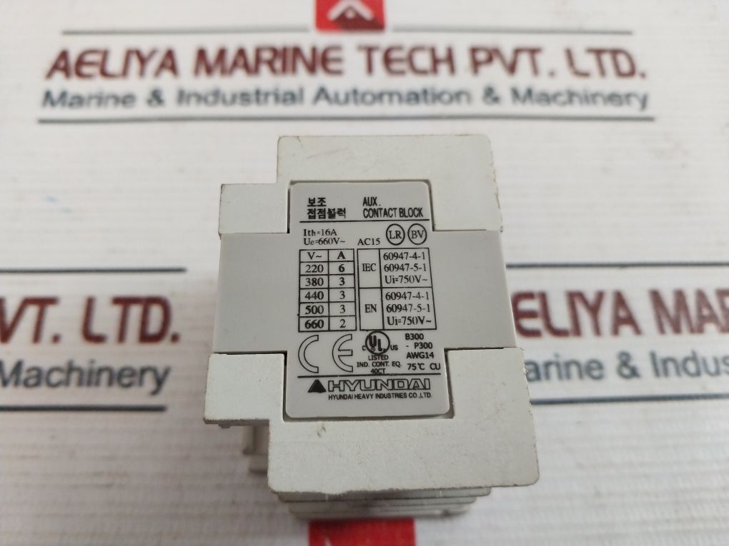 Hyundai Hab 22 Auxiliary Contact Block - Image 6