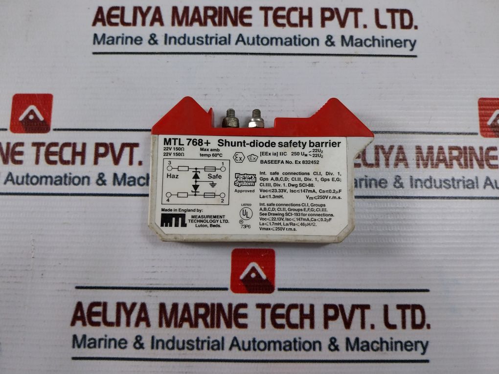 Measurement Technology Mtl 768+ Shunt-Diode Safety Barrier - Image 6