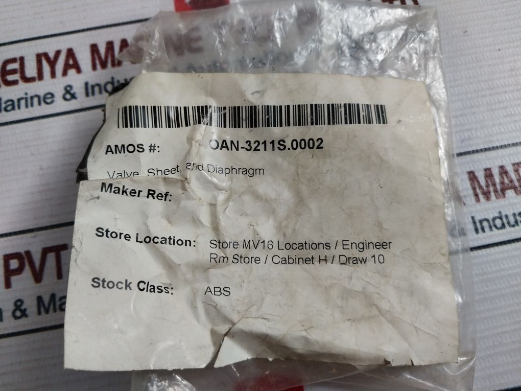 Oan-3211s.0002 Valve Sheet And Diaphragm - Image 6