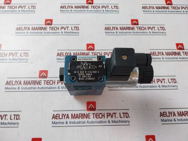 Rexroth M-4 Sed 6 Y13/350 C Hydraulic Solenoid Valve