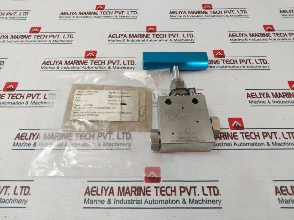 Sami Autoclave Engineers S20v01t03 High Pressure Needle Valve