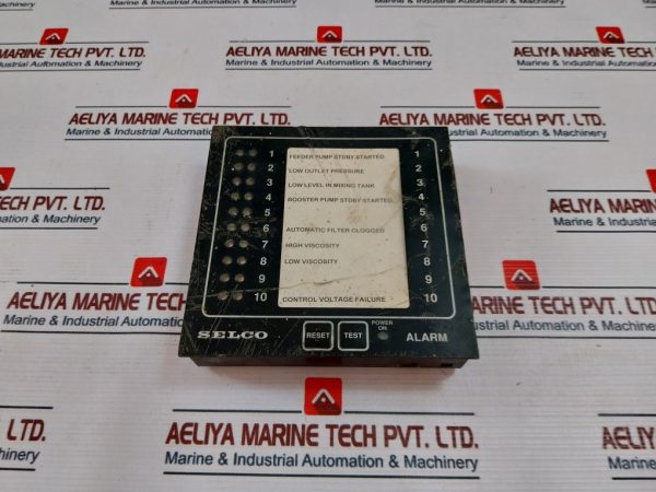 Selco M1000-24-10b Alarm Monitor