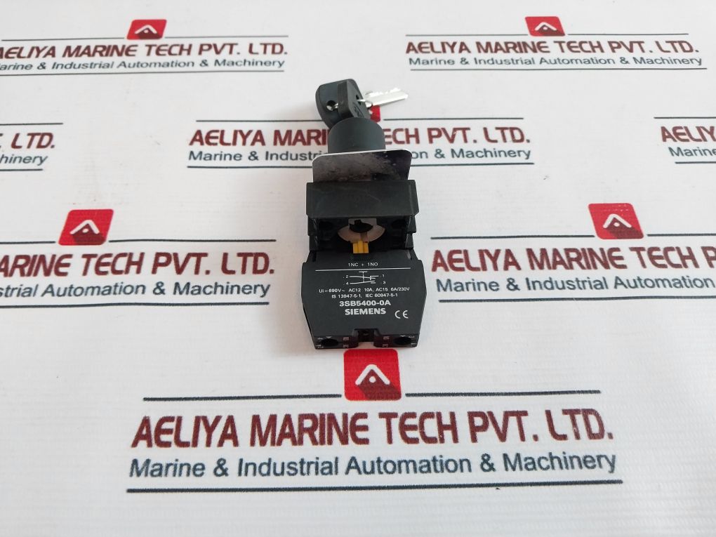 Siemens 3sb5400-0a Local Sel Contact Block - Image 3