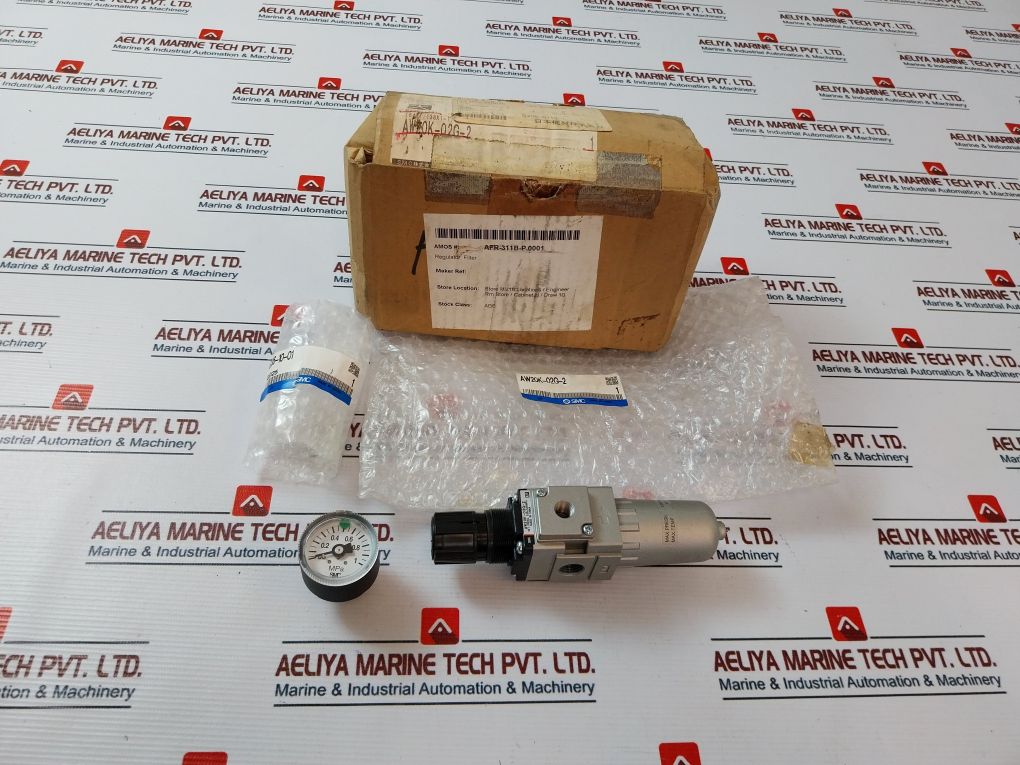 Smc Aw20k-02g-2 Filter Regulator