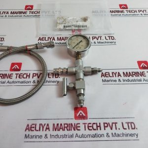 Swagelok Ss-20vm4-f4 97863 Charging Nitrogen On Accumulator Needle Valve Set