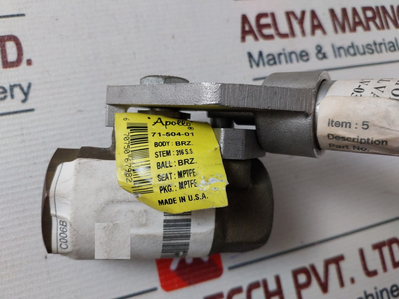 Apollo Srh-71-504-1 Spring Return Ball Valve - Image 8