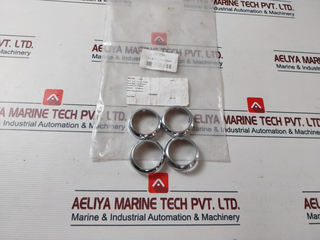 Viana 6zga1 Chrome 1-1/2" Brass Slip Joint Nut - Image 6